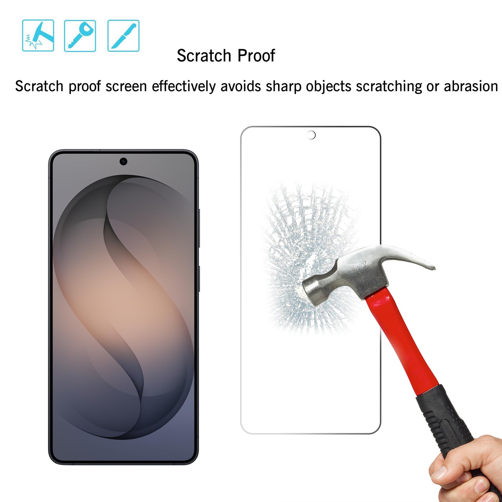 Ailun for Galaxy S26 Ultra Screen Protector 3+2 Pack Camera Lens Tempered Glass