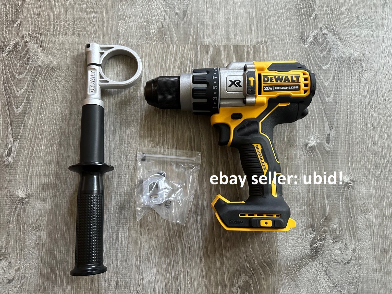 DEWALT DCD998B 20V MAX XR Brushless Cordless 3-Speed 1/2-in Hammer Drill