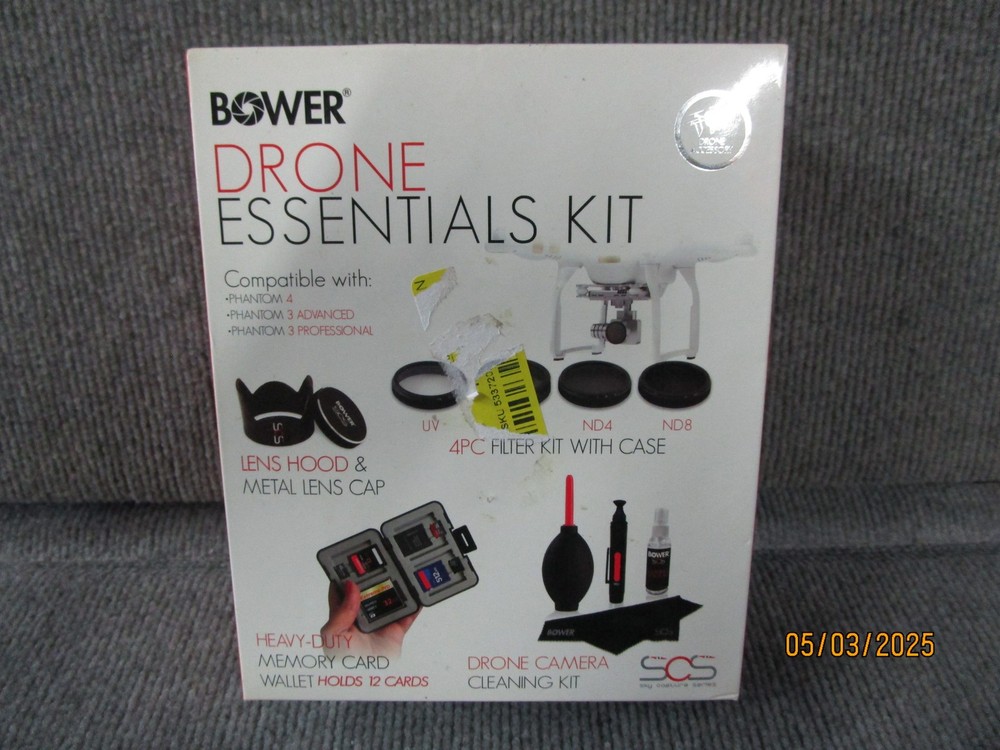 Bower Drone Essentials Kit DJI Phantom 3 Professional & Advanced & 4