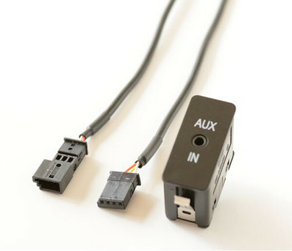 Aux in adaptor socket with cable for BMW E46 E39 E53 Navigation big screen