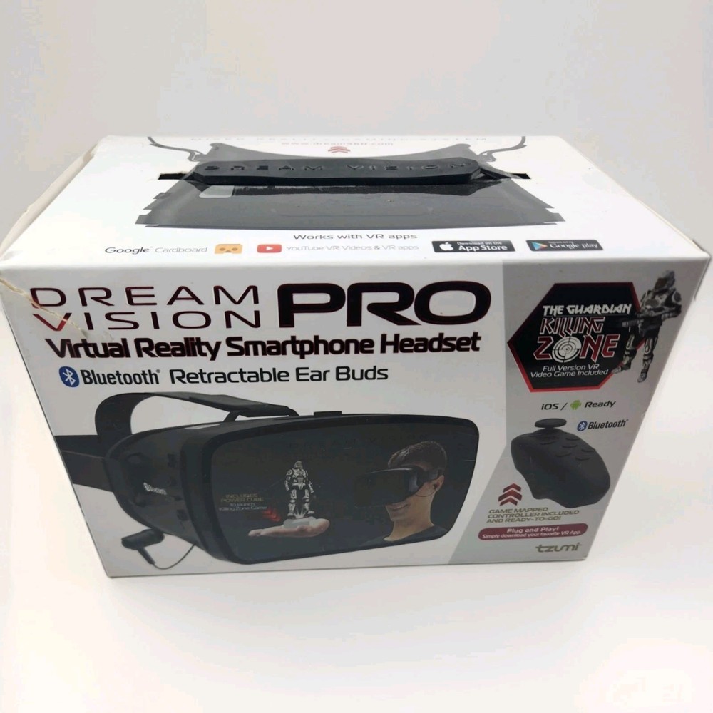 Tzumi Dream Vision Pro Virtual Reality Smartphone Headset https: (LOC TUB L-29)