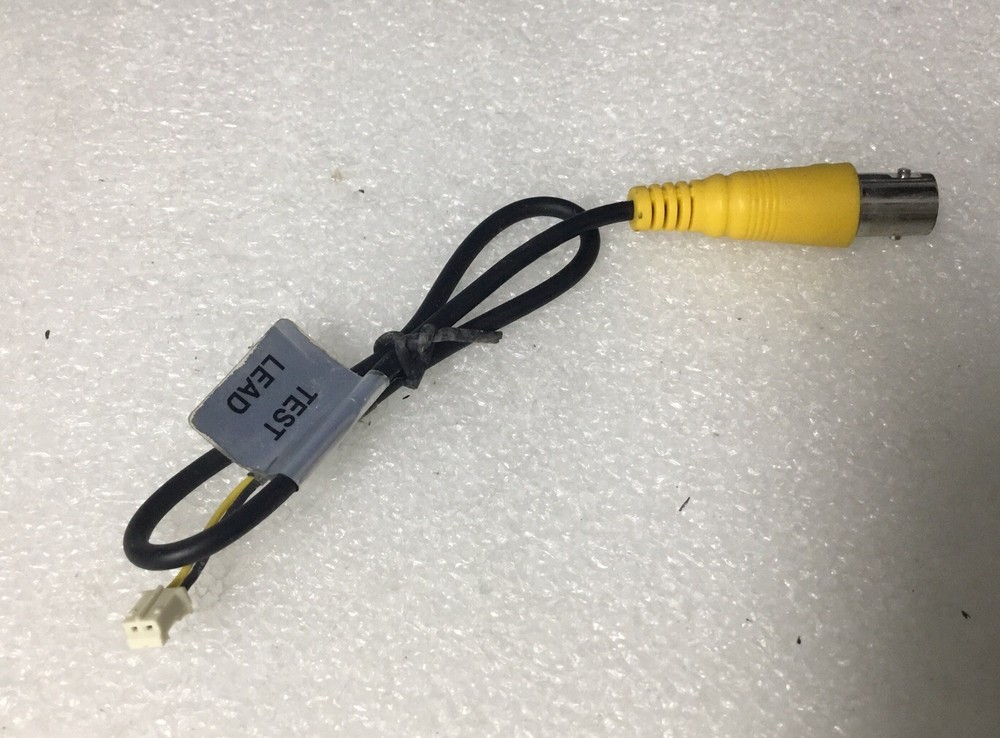 TEST LEAD for Surveillance CCTV Security Camera, 3 Different Size / Plugs