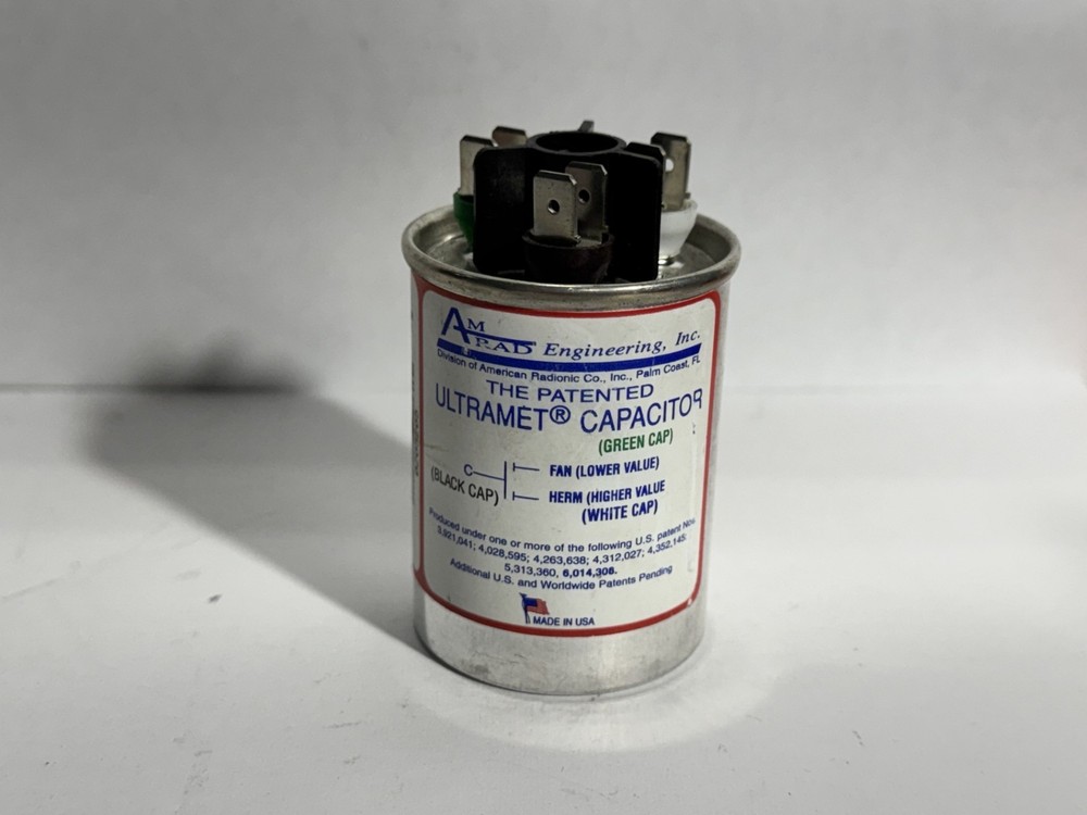 AmRad (American Radionic) dual motor run capacitor