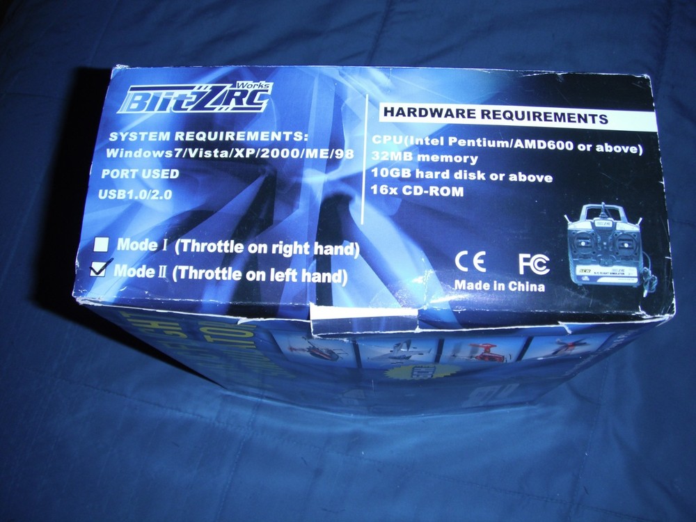 Blitz RC Works6 CH R/C Flight Simulator
