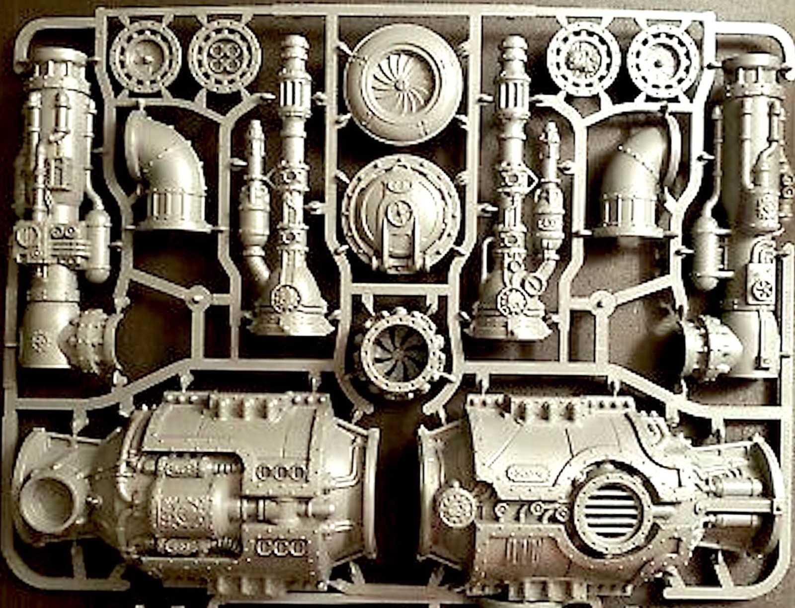 Games Workshop Warhammer 40K Alchomite Pipes Terrain Model