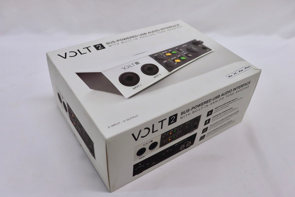 UNIVERSAL AUDIO Volt 2 USB Audio Interface Open Box Complete Tested
