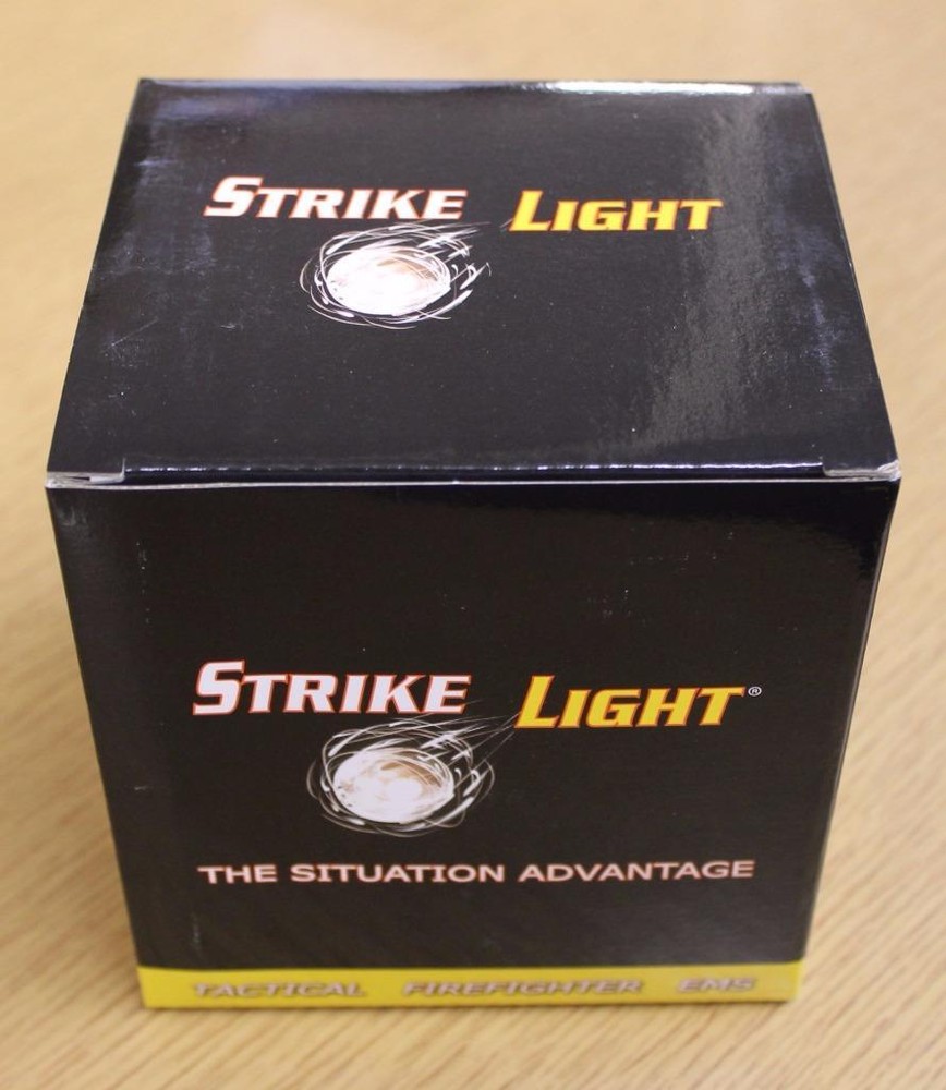 STRIKE LIGHT Tactical Rechargeable Throw Ball Cree LED Remote Operation RUGGED