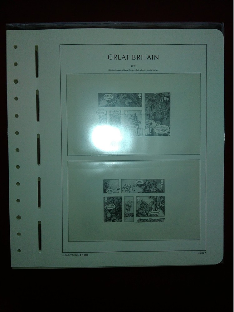 LIGHTHOUSE Commemorative Hingeless album pages Great Britain 2019 Used R2019