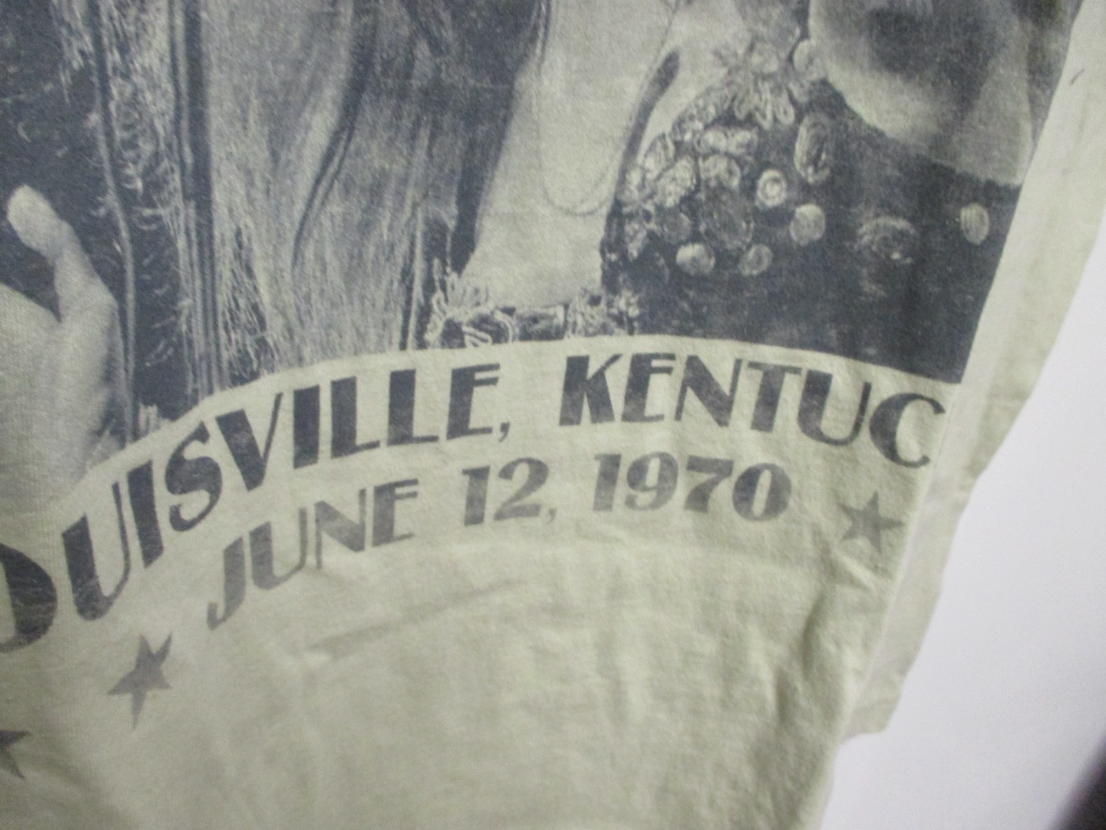 "JANIS JOPLIN" MENS ARTIST IMAGE LOGO T SHIRT (XXL) NWT BEIGE CLASSIC LOGO RARE