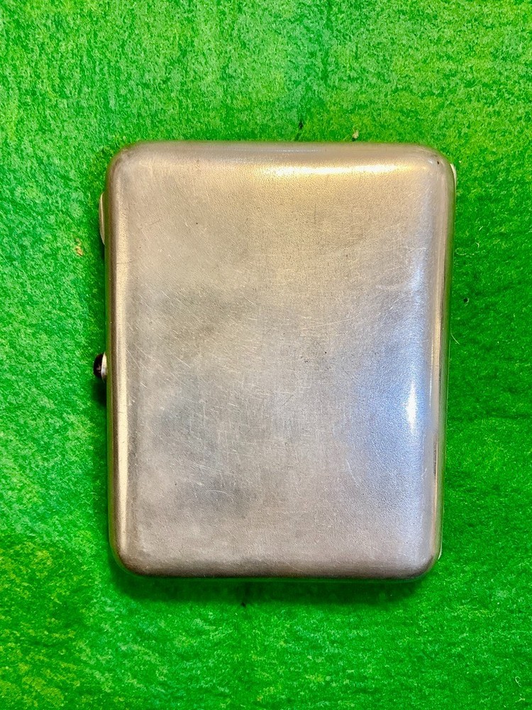 Russian,SovietEra, Sterling grade Silver Cigarette Case