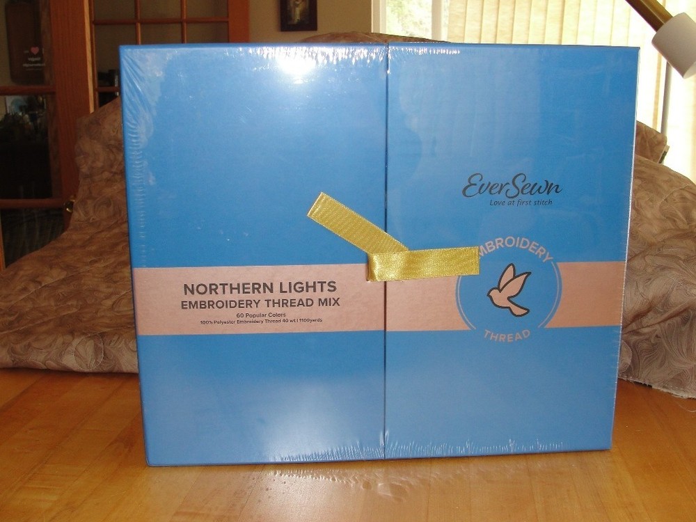 Polyester Embroidery Thread Northern Lights Kit   EverSewn  60 Spools