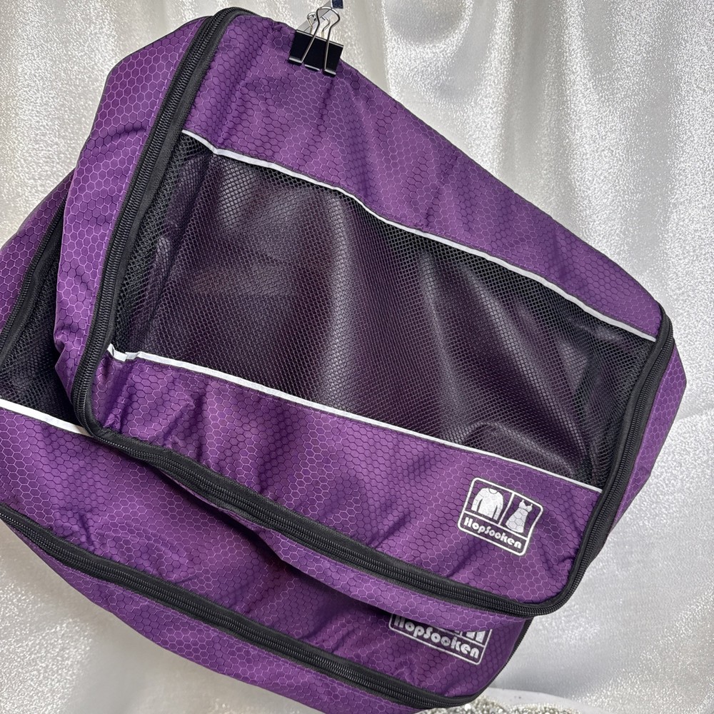 Hopsooken Set Of 5 Travel Packing Cubes Multiple Sizes