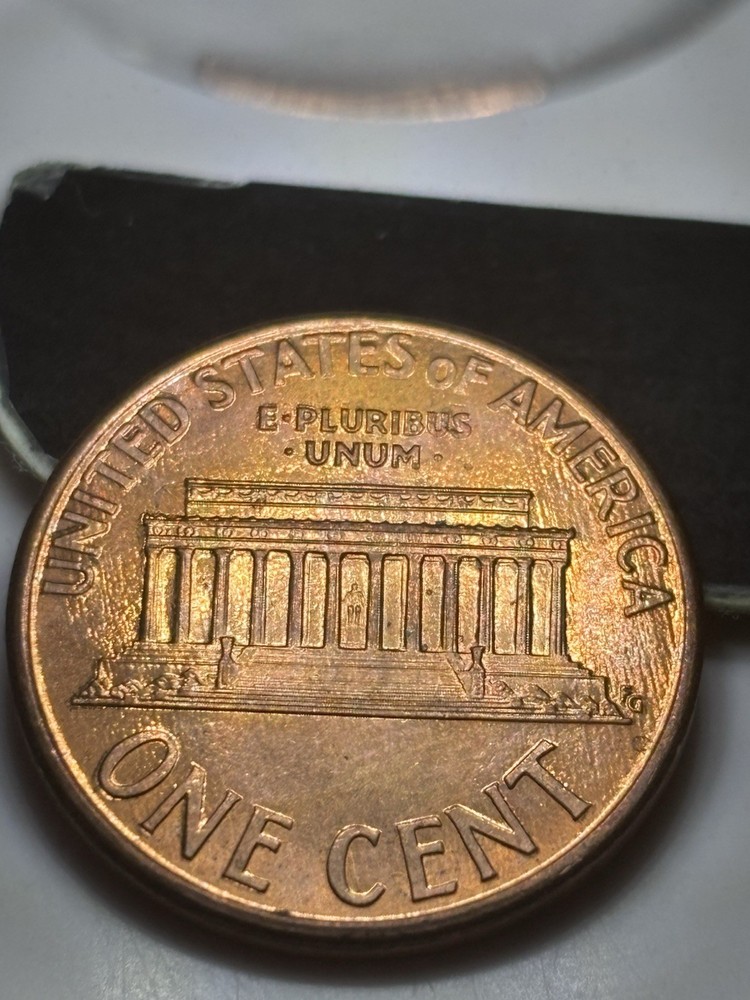 1995 Lincoln Memorial Small Cent RD US One Cent Penny Uncertified