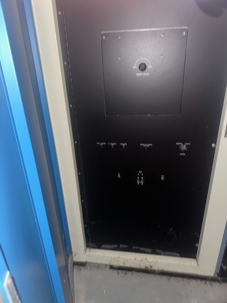 Harris MW1 AM Broadcast transmitter 1450kHz with flood damage