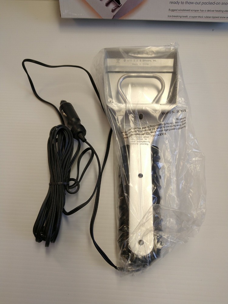 Electric Windshield Scraper Ice Scraper Snow Remover Tool. Perfect Solutions