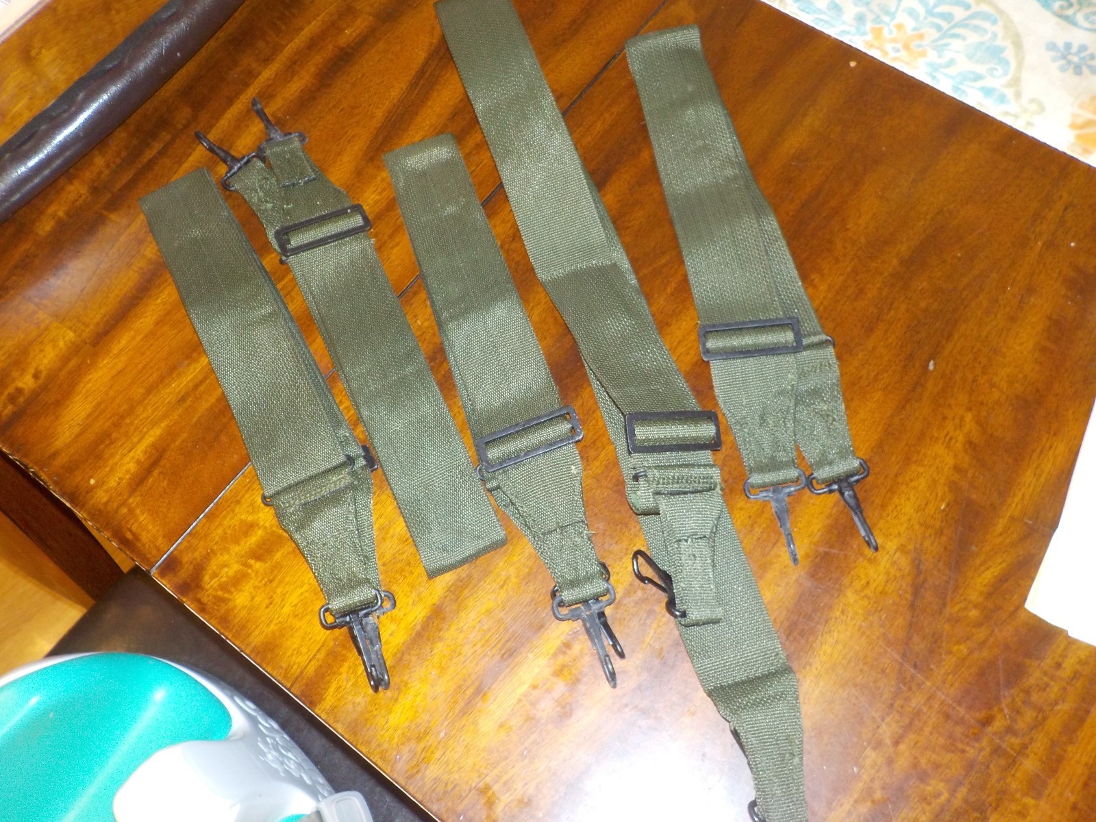NOS lot of 5 US MILITARY NYLON GENERAL PURPOSE CARRYING STRAP SHOULDER SLING