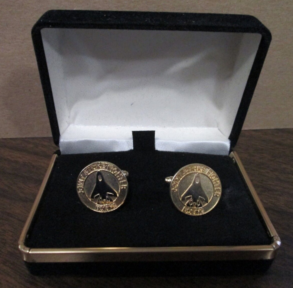 NEW Boeing Joint Strike Fighter Jet Cuff Link Set