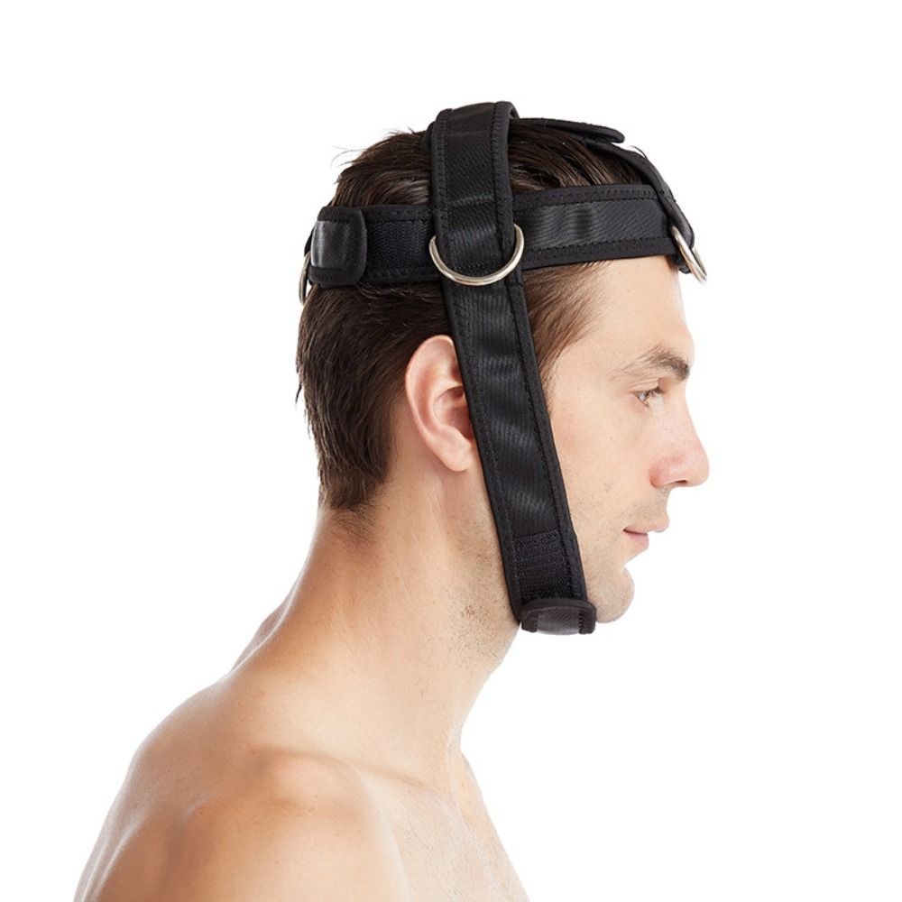Head Harness Weight Lifting Neck Muscle Strength Training Exercise Practical US
