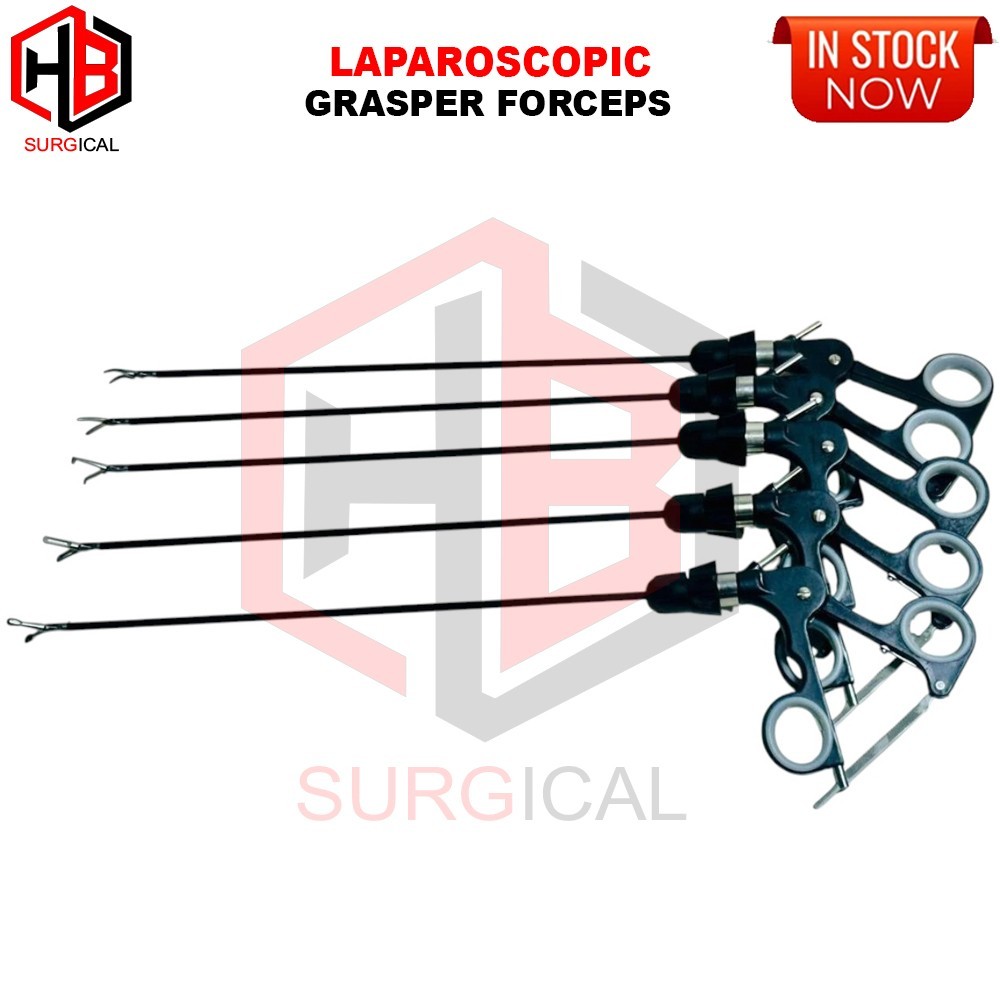 5pc Laparoscopic Grasper Forceps Scssor Enoscopy best Instruments Set 5mm
