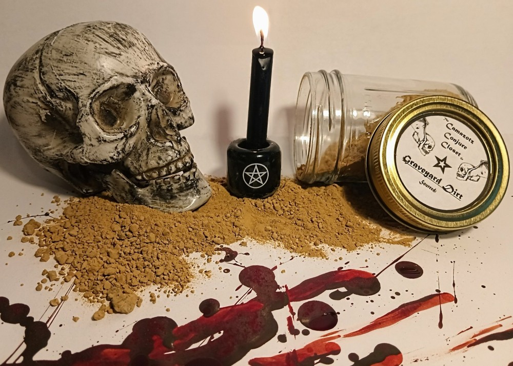 💀 SERIAL KILLER 🪦Graveyard Dirt POWERFUL & AUTHENTIC Witchcraft Voodoo, Hoodoo