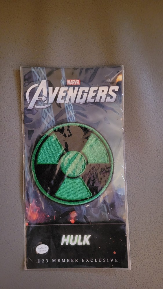 Incredible Hulk D23 Patch. Brand New