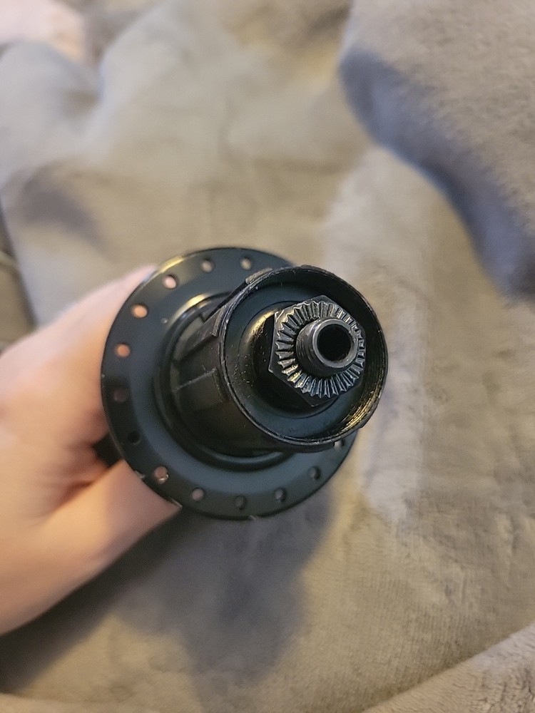 Volta Bicycle Rear Wheel Hub Black