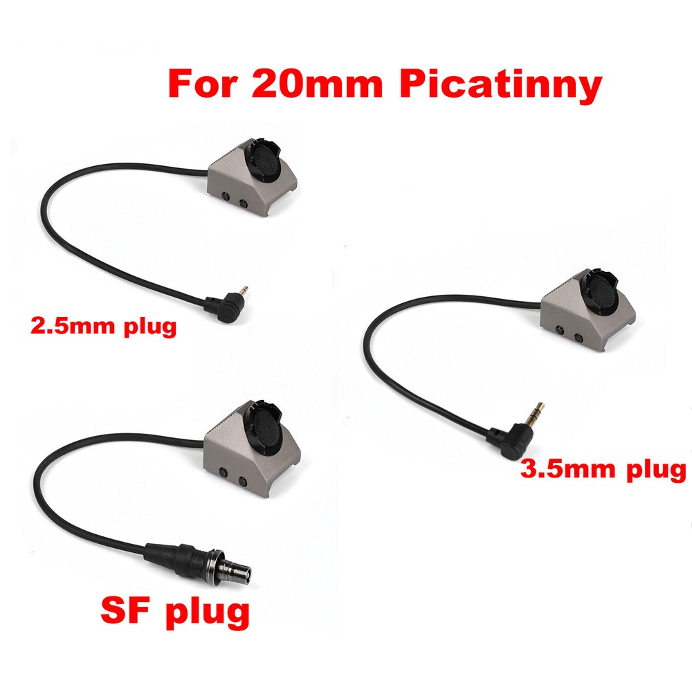 WADSN Tactical Flashlight Hot Button Tail Remote Control Switch For MLOK/KEYMOD