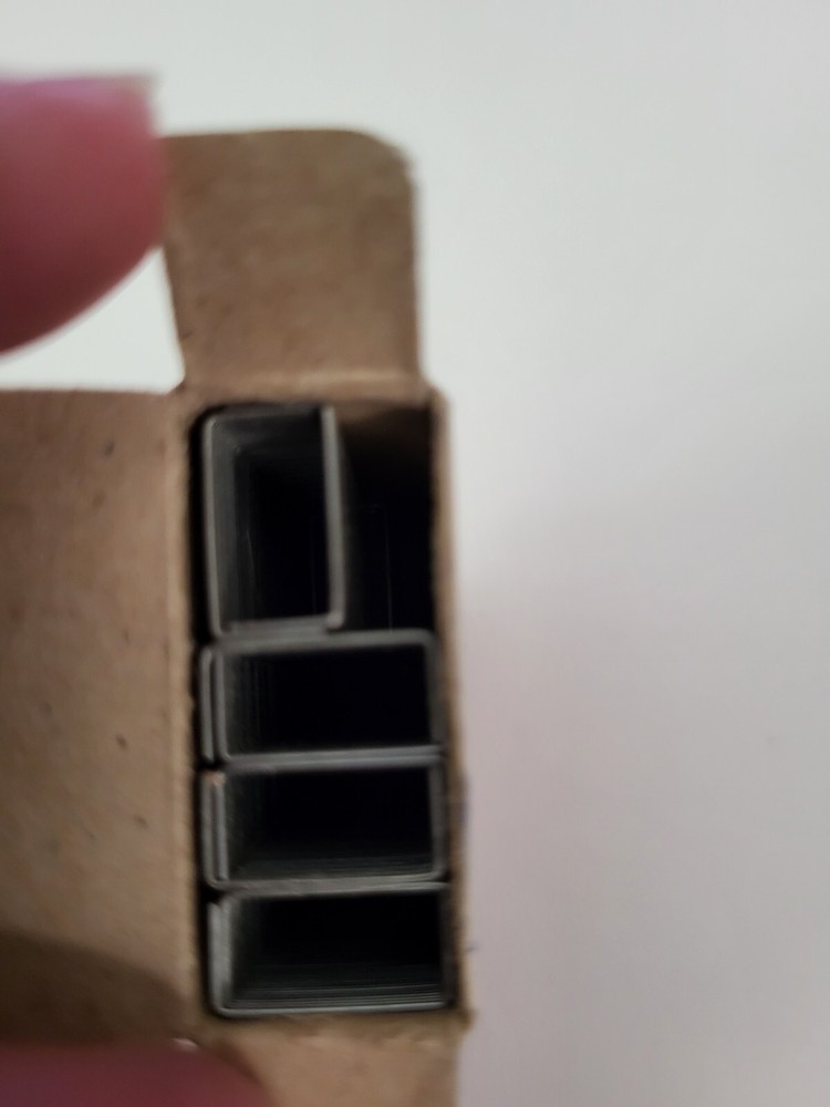 Bostitch No 50 Staples Open Box