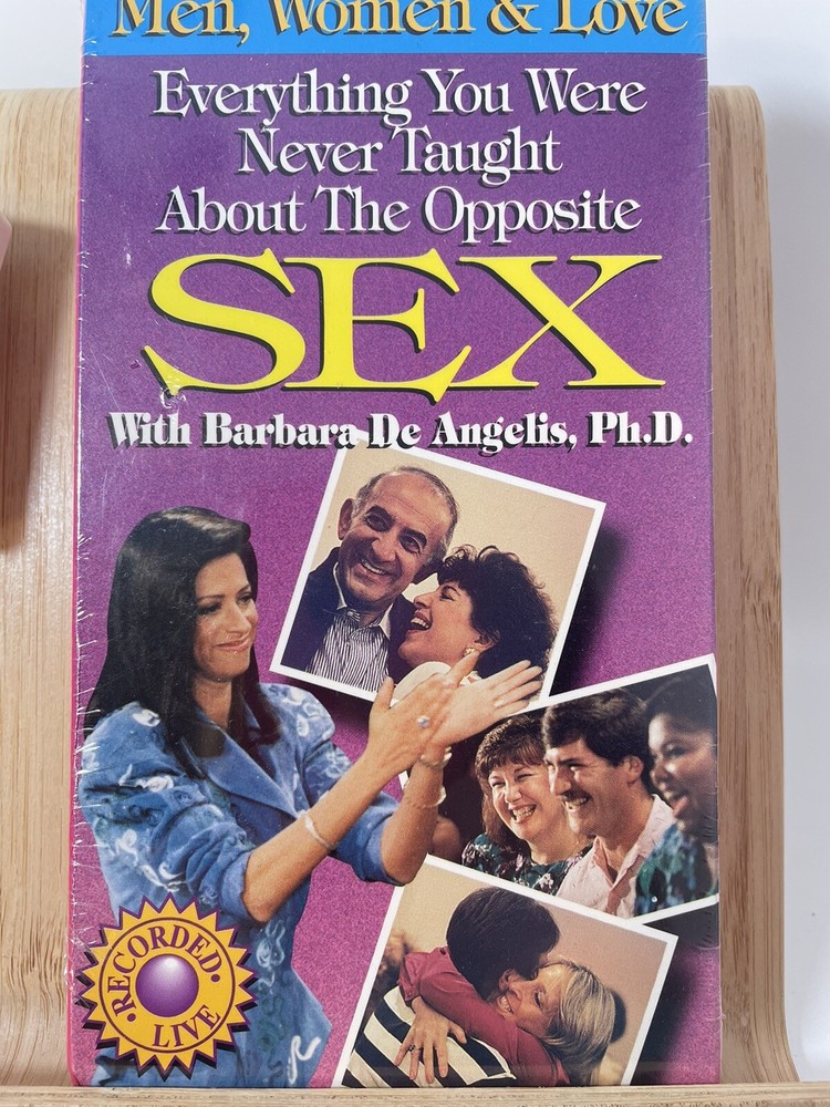 Barbara De Angelis Bundle VHS Audio Cassettes Guidebook