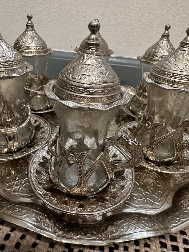 Traditional Silver Tea Set for 6