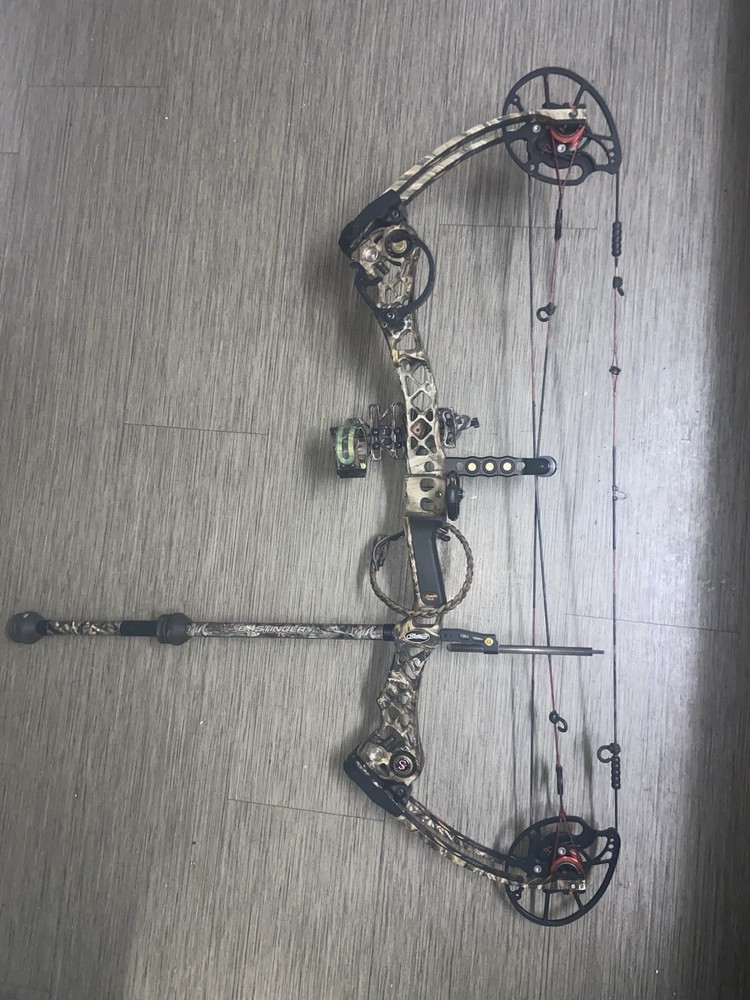 Mathews Compound Bow Lost Camo Trophy Ridge Sight B-Stinger Stabilizer