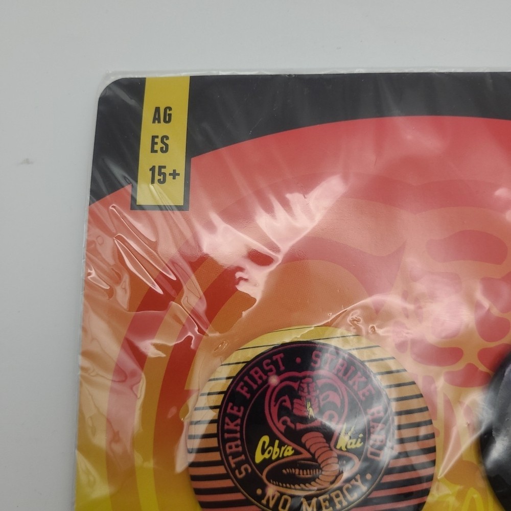 Cobra Kai Retro Button Set Lootcrate 2022