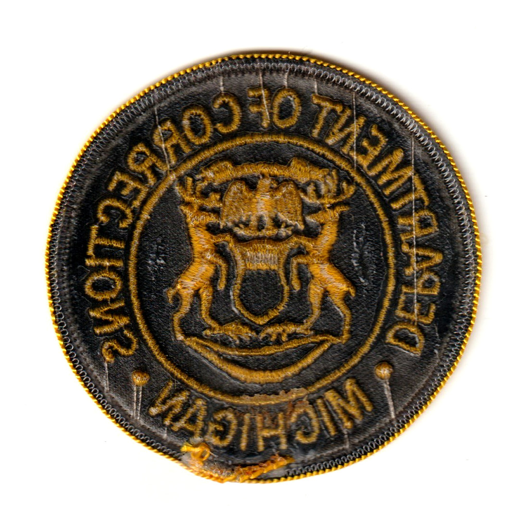 Michigan Department of Corrections Patch 3"