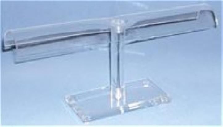 Jewelry Display Fixtures NEW HALF-ROUND ACRYLIC BRACELET BAR 11.5" LONG