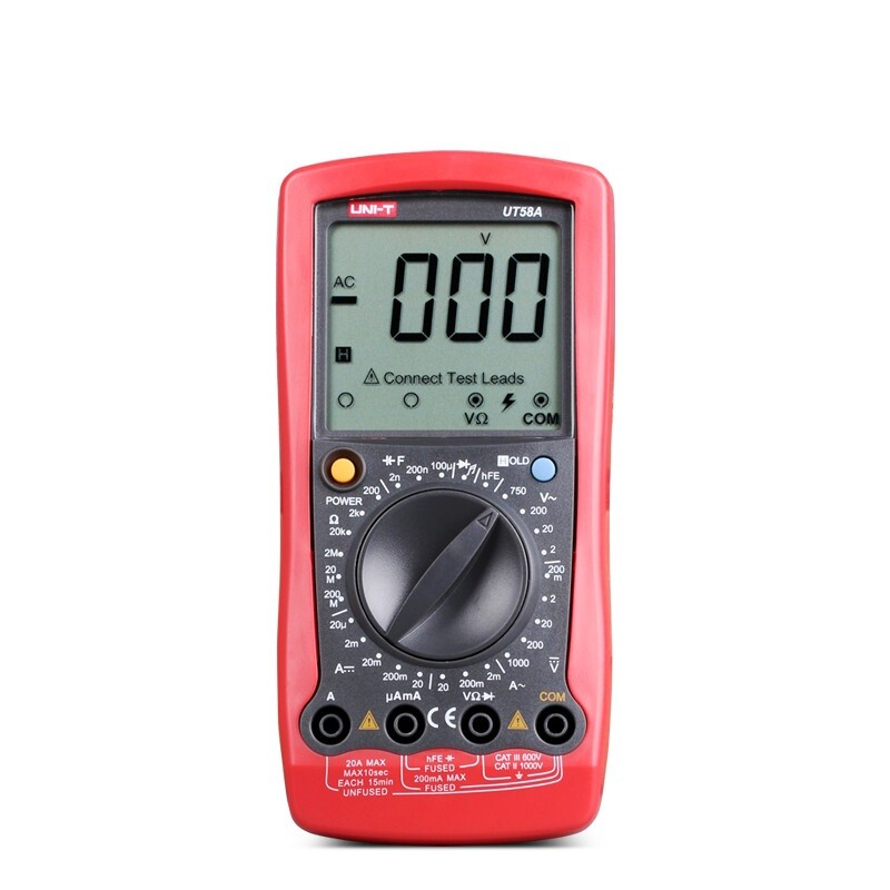 1PC Modern Digital Multimeters Large LCD UT58A/UT58B/UT58C/UT58D/UT58E