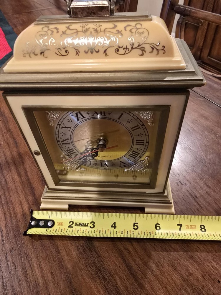 Vintage style mantel clock.