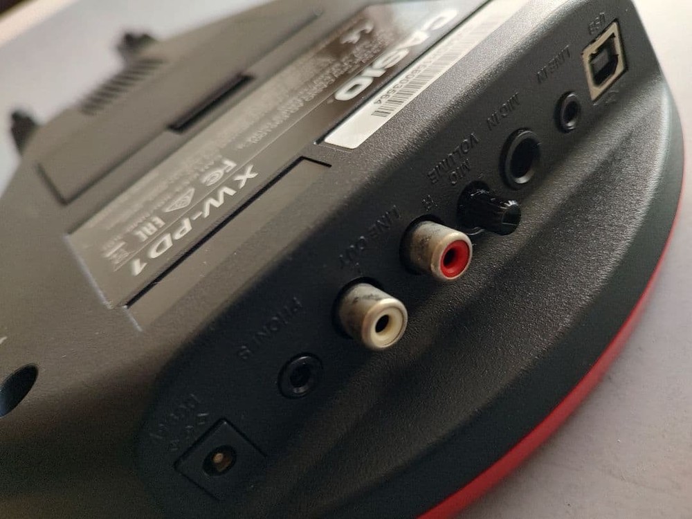 Casio XW-PD1 Trackformer Groove Center Sampler Sequencer DJ Controller Good