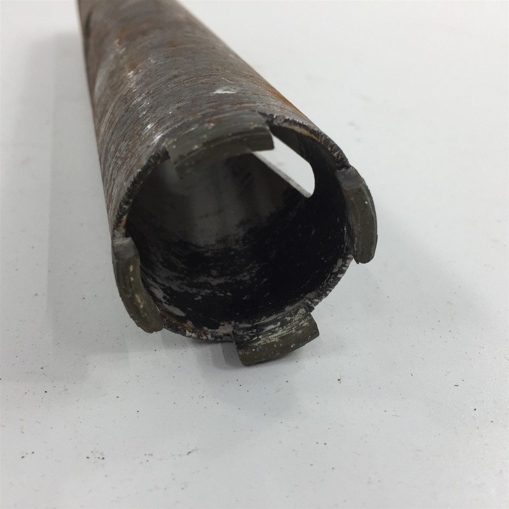 Diamond Core Drill Bit 1-1/2" Diameter 10" Long