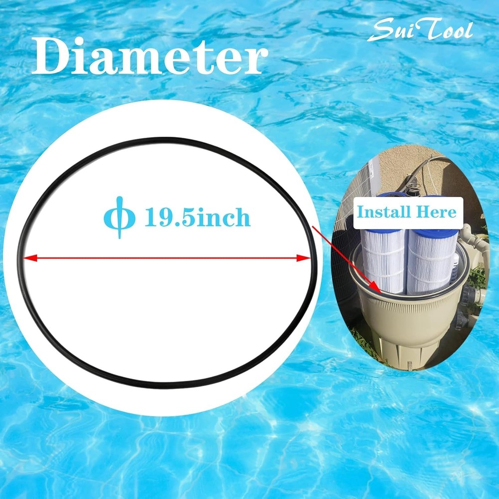 Replacement Pool and Spa D. E. Filter, Replacement for Pentair CCP 520/420/32...