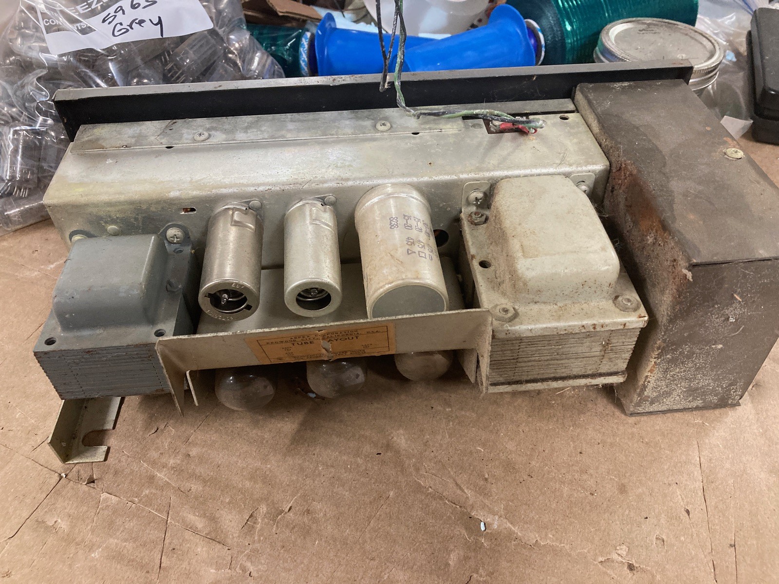 Ampex 6V6 Tube Amplifier