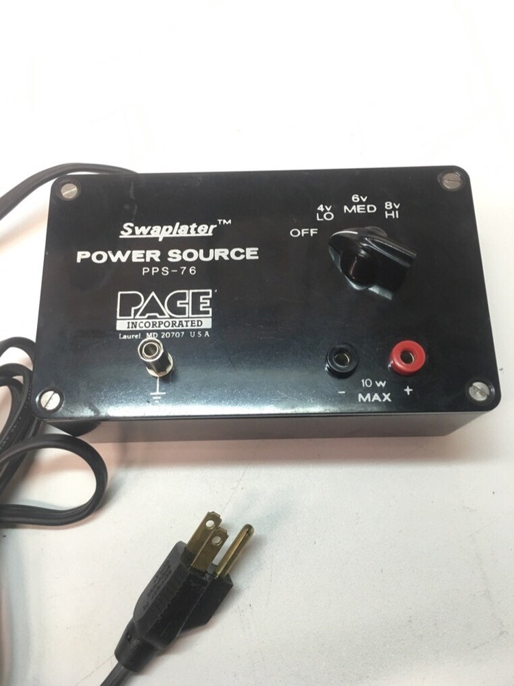 PACE INCORPORATED SWAPLATER POWER SOURCE PPS-76