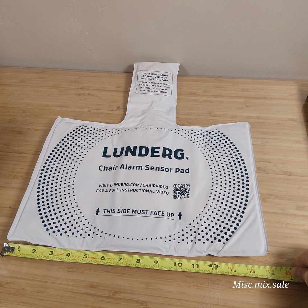 LUNDERG CHAIR ALARM SENSOR PAD REPLACEMENT PART ONLY-USED