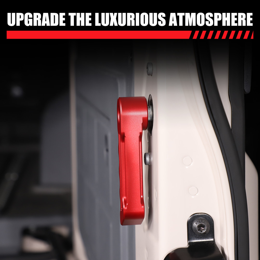 Red Inner Tailgate Switch Handle Off For Ineos Grenadier 2022-2024