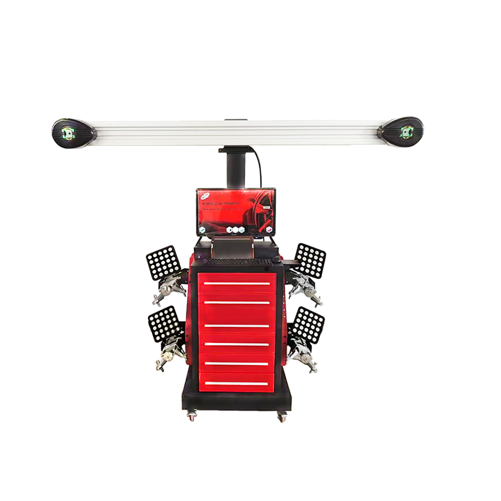 One Pair Alloy Turntable Wheel Alignment 360° Rotating Turn Plate Table 5 Ton