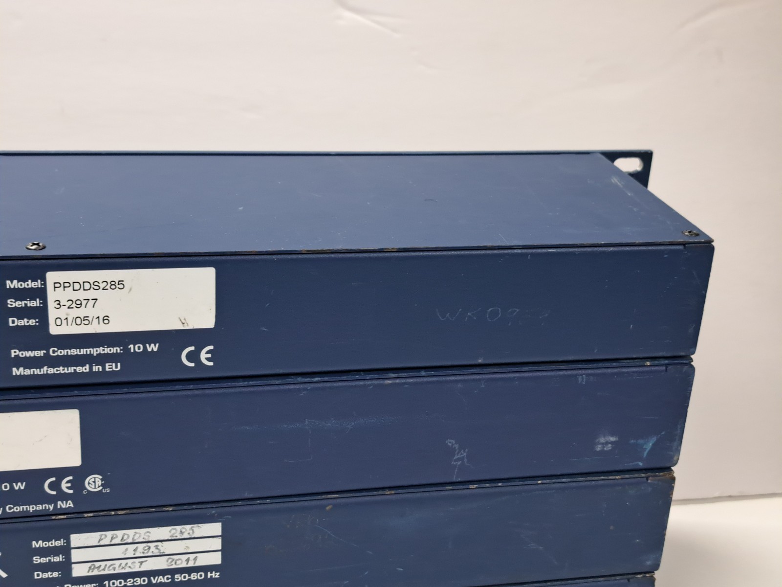 TMB ProPlex PPDDS285 DMX512 Opto-Splitter 2x8 2x 5-Pin XLR In 8x Out Rackmount