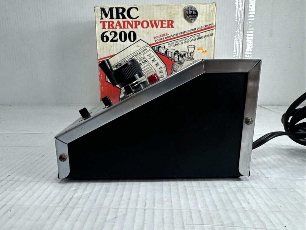 MRC Train Power 6200 G / Ho / N Scale Transformer, Controller For Train Set