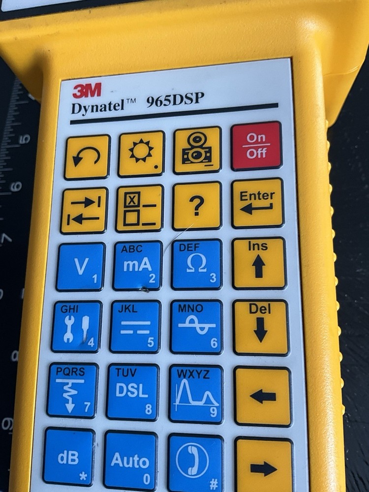 3M Dynatel 965DSP A/C Subscriber Loop Analyzer TDR Untested No Power Cord