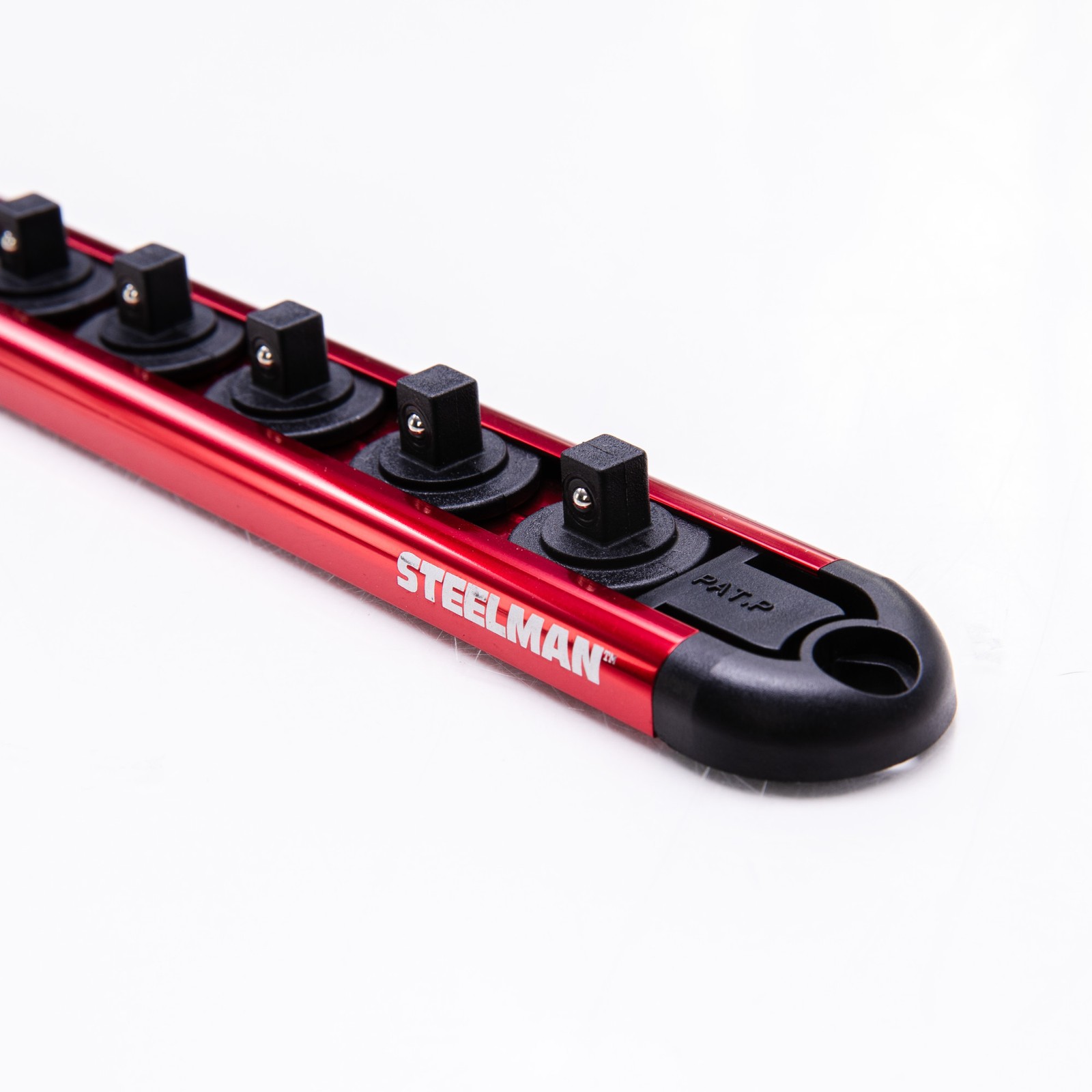 Steelman 1/4-Inch Drive 12-Piece Aluminum Socket Storage Rail 60734