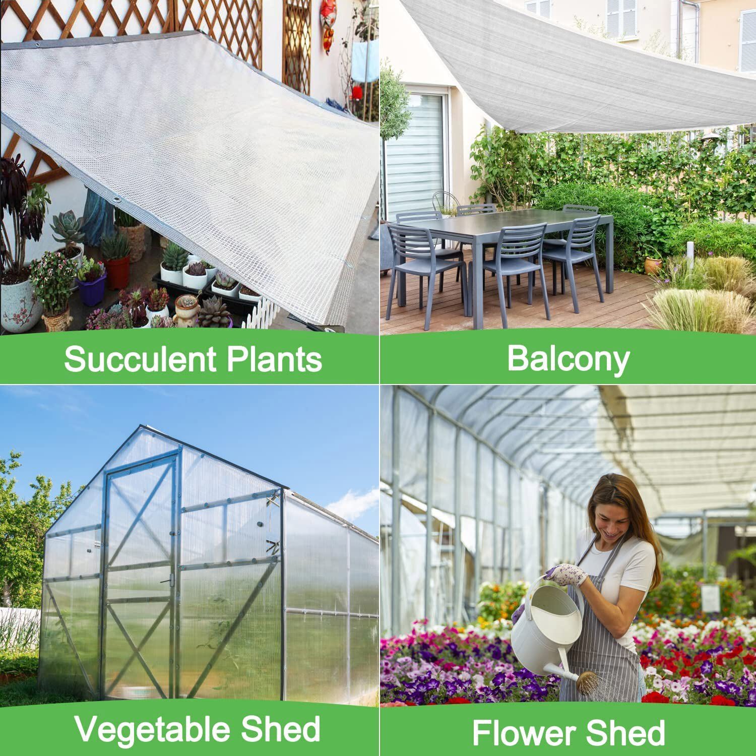 Premium Poly Waterproof Clear Tarp 16 Mil Heavy Duty Canopy