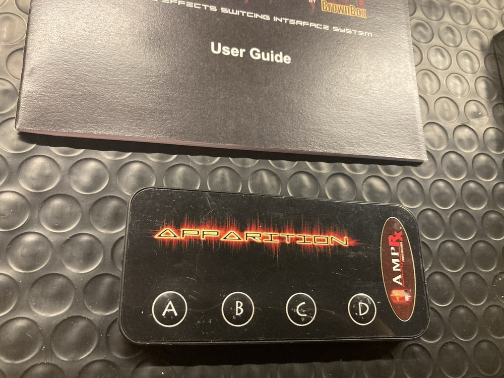 AmpRX Brown Box Apparition wireless 4 Channel FX Parallel Switching Interface